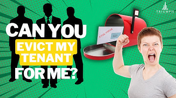 Can A Property Manager Evict My Tenant? - Triumph Property Management