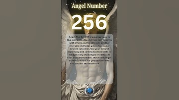 Angel Number 256 #angelnumbers #angel #shorts #shortsvideo