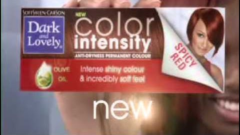 Dark and Lovely Color Intensity TV ad