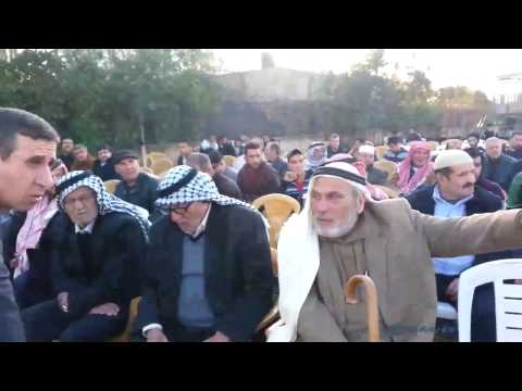 ديرغزالة عشيرة الزكارنة تستقبل وفد لجنة الأصلاح في جنين ووفد من آل حامد من قرية فقوعة ووفود أخرى