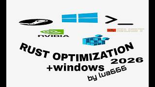 RUST+WINDOWS OPTIMIZATION | BEST FOR PVP 2026