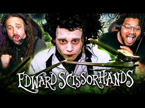 EDWARD SCISSORHANDS (1990) IS A GOTHIC FABLE MASTERPIECE!! MOVIE REACTION!! Johnny Depp | Tim Burton