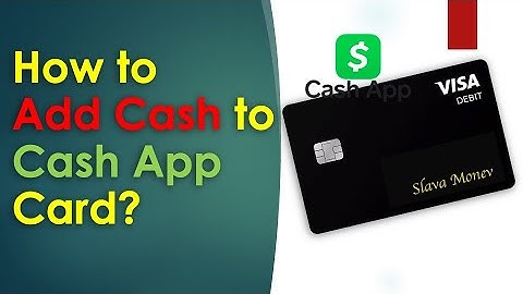 How to add cash to a cash app card
