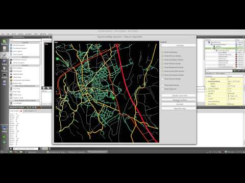 OpenStreetMap Visualisation, implementation