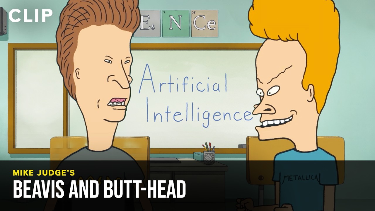 Beavis and Butt-Head Become A.I. Tech Bros | Animated - YouTube