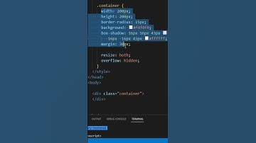 Resize html elements with css Resize #shorts #css