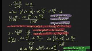 Calculus: Combining Differentiation Rules: Example 1