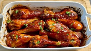 You've never eaten such delicious chicken drumsticks! My American friend showed me this recipe. by Lecker & einfach 1,236 views 2 months ago 3 minutes, 39 seconds