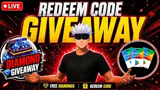 FREE FIRE LIVE 🔴 | REDEEM CODE GIVEAWAY 🎁 |PLAYING WITH SUBSCRIBER🔥JOIN FAST⚡ SARVETH GAMEING 🔥