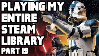 STAR WARS DAY | Playing All 500+ Games in my Steam Library | Part 19