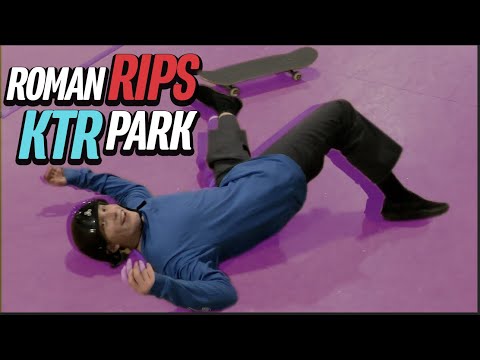 Roman Hager Shreds EPIC Indoor Skatepark! Screaming Vlog 79 | Santa Cruz Skateboards