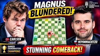Magnus Carlsen BLUNDERED! 😱 Nepomniachtchi’s Stunning Comeback | GCL 2026 Final