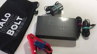 Halo bolt 58830 mwh portable phone laptop 2024 charger car jump starter with ac outlet