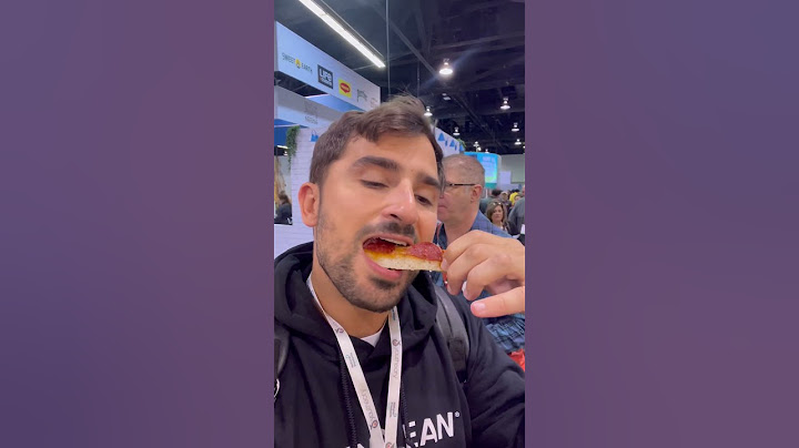Who makes the best frozen pizza of 2023?? I'll let you know! #shorts #pizzareview #expowest