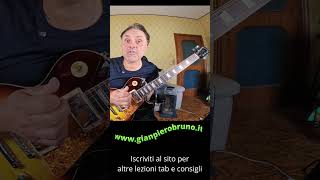 Arpeggio e pentatonica su Dm7 #gianpierobruno #lezionidichitarra