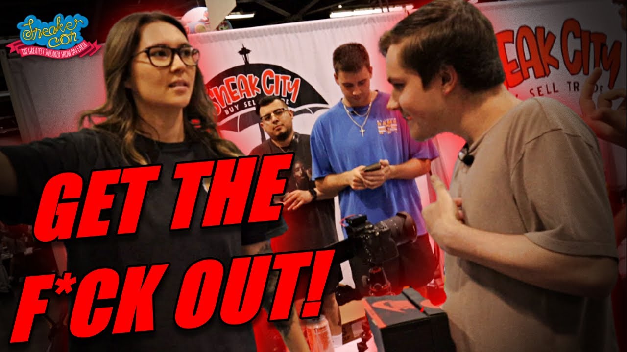 Sneak City вышвырнули меня со своего стенда!!!! *Sneakercon LA, день 2*