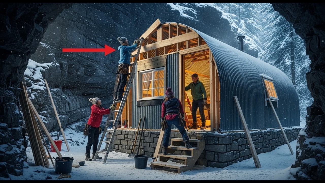 Nessuno credeva alla storia della capanna nella grotta della madre, finché una bufera di neve durata