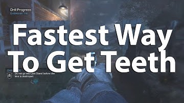 Fastest Way To Get Teeth For Armoury (Call of Duty Extinction)