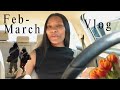 Febmarch vlog  silk press nature walks  adulting  dearsky