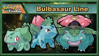 Bulbasaur Line Solo Challenge - Pokémon FireRed