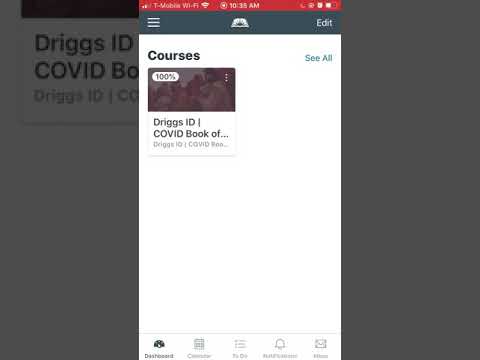 Canvas tutorial for online seminary