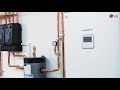 LG Therma V R32 Split Combi Unit : Installation Guide Step 1 – Unit, Water &amp; Ref Piping Installation