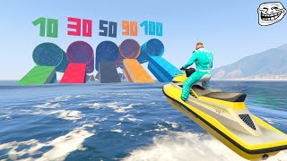 100% impossible TROLL Race Only 888.88 IQ People Can Complete in GTA 5!