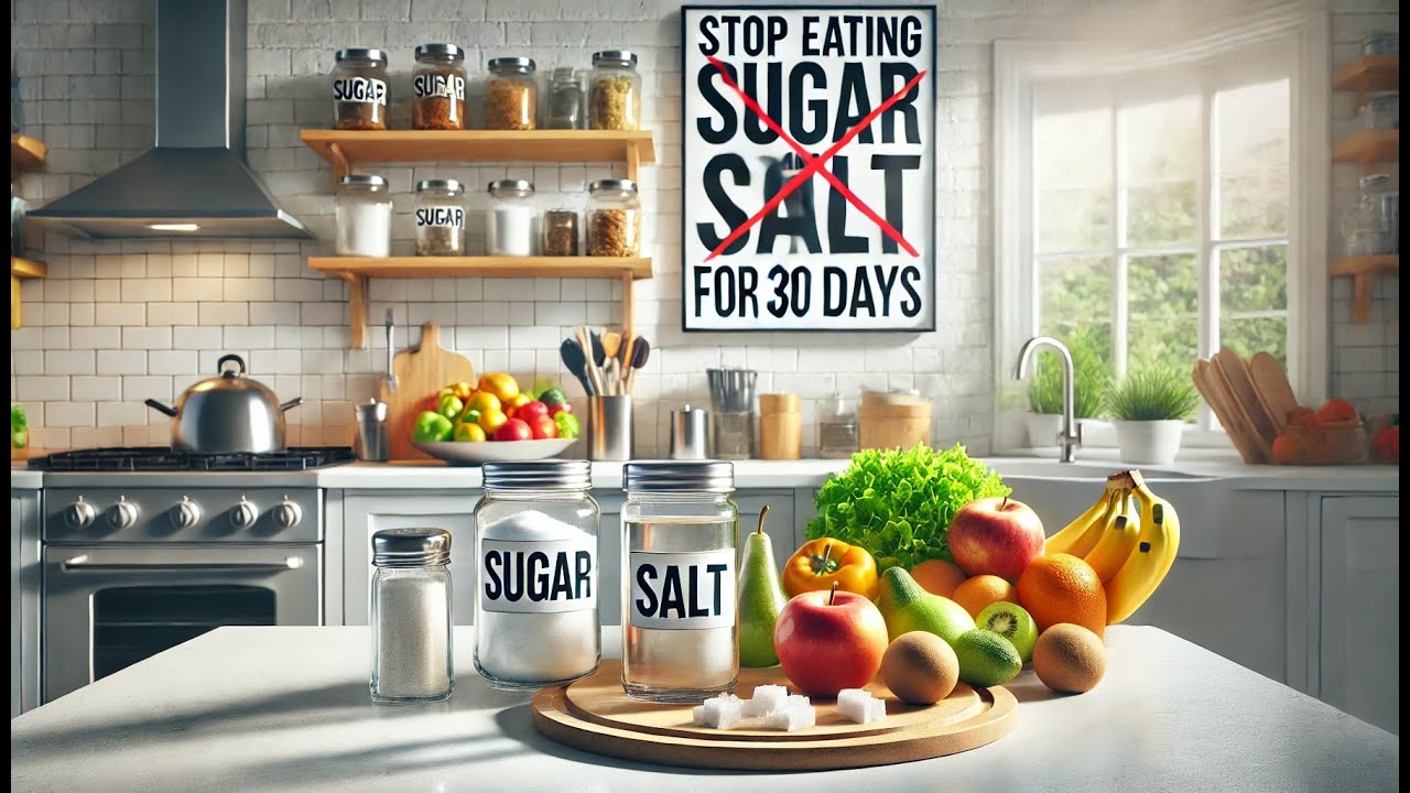 30 DAYS SUGAR And SALT FREE What Happens to Your Body?