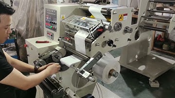 Simple Slitting Rewinder Machine With 13MM Turret Rewinding Shaft