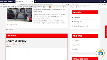 Wordpress Theme Development part -13 : How To Dynamically  Customize Comment Section in WordPress