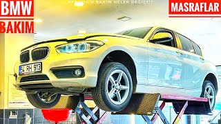 BAKIM İÇİN ÖNERİLER | BMW 1.16D SERVİSE GÖTÜRDÜM | EXPERTİZ YAPTIK | MASRAFLAR | ARACIN SESİ DEĞİŞTİ