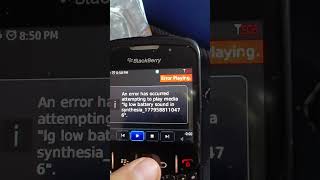 ¡BlackBerry Curve 8520 Audio error! #shorts #blackberry #phone #2009