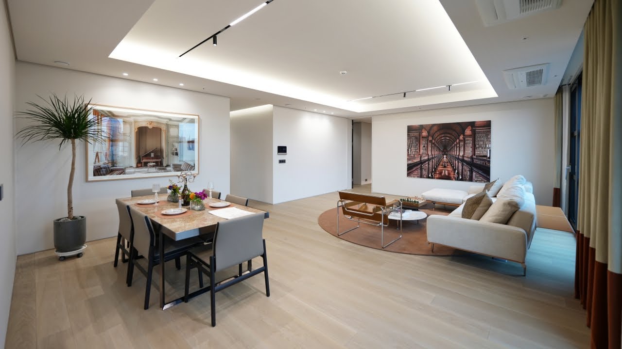 현대적인 인테리어 디자인 서울 도심 속 50평대 논현동 아파트 인테리어 Seoul urban house interior design