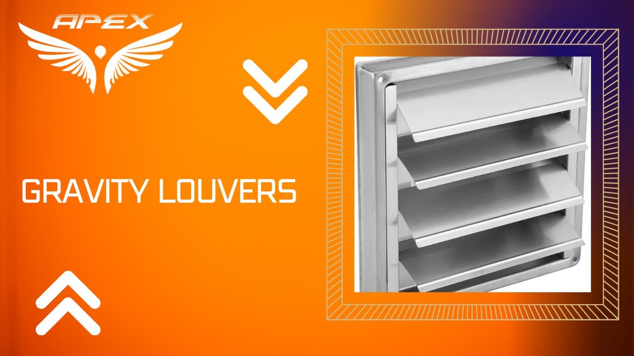 Gravity Louvers Intake Louvers exhaust Louvers YouTube