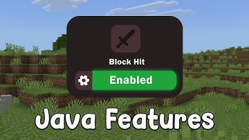 This Bedrock Client has Java Features