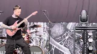 All That Remains Chiron Jason Reeves Richardson Guitar Solo 8524 Isleta Amphitheater Albuquerque
