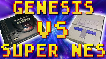 Sega Genesis vs. Super Nintendo! *32* Games Compared! (Round 1!)
