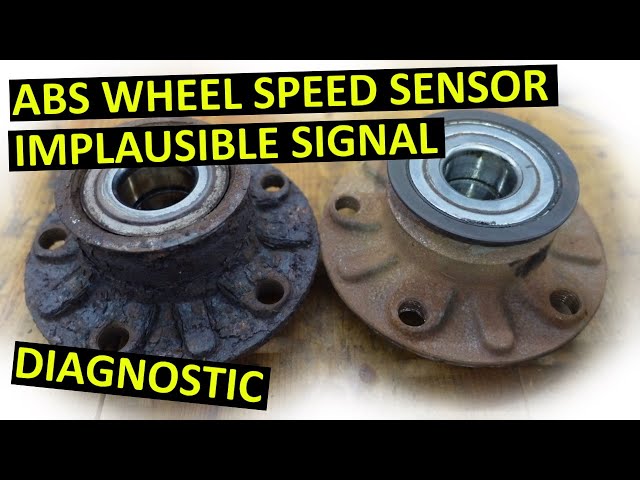 auto car abs sensor wheel speed