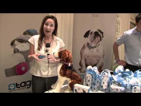 TAGG Pet Tracking Collar at Secret Room gift suite