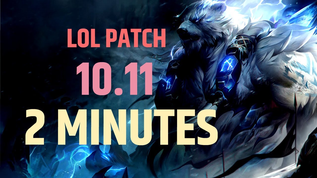 League of Legends Patch 10.11 in 2 minutes!