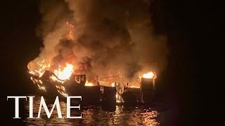 At least 25 people were confirmed dead and nine others still missing
after a tragic boat fire early monday near an island off the southern
california coast. ...