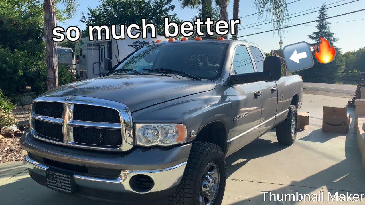 4th Gen tow mirrors YouTube