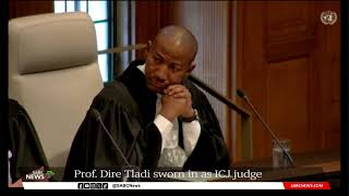 ICJ | Professor Dire Tladi sworn in as new judge