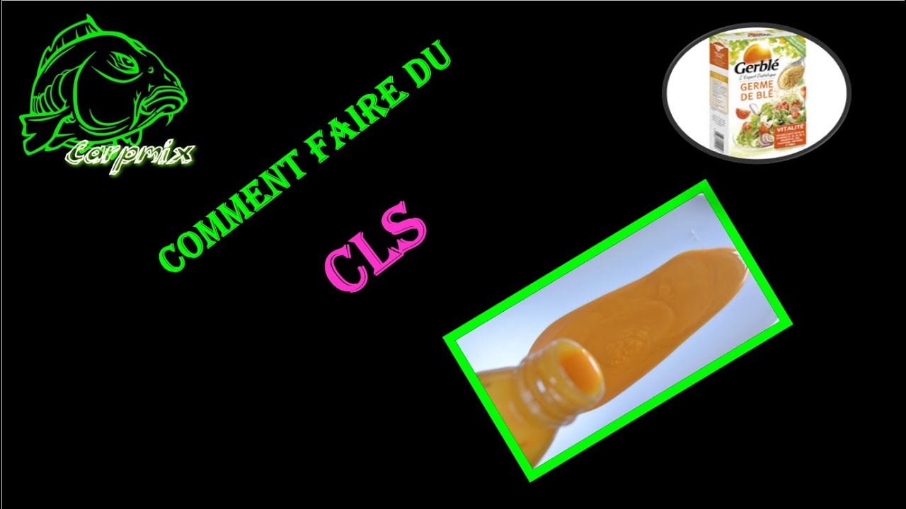 fabrication csl maison pêche carpe liqueur de maïs