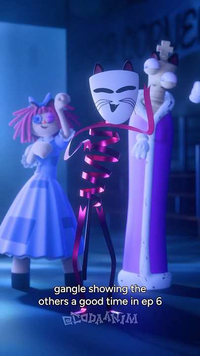 THE KITTY CAT DANCE ( TADC / The Amazing Digital Circus Ep 6 Animation )