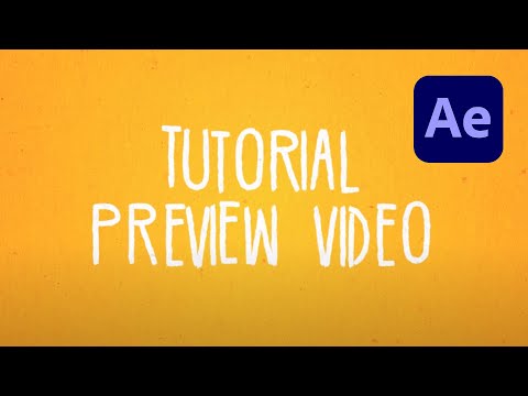 How To Create a Happy Stop Motion Intro Animation Effect in After Effects - TUTORIAL