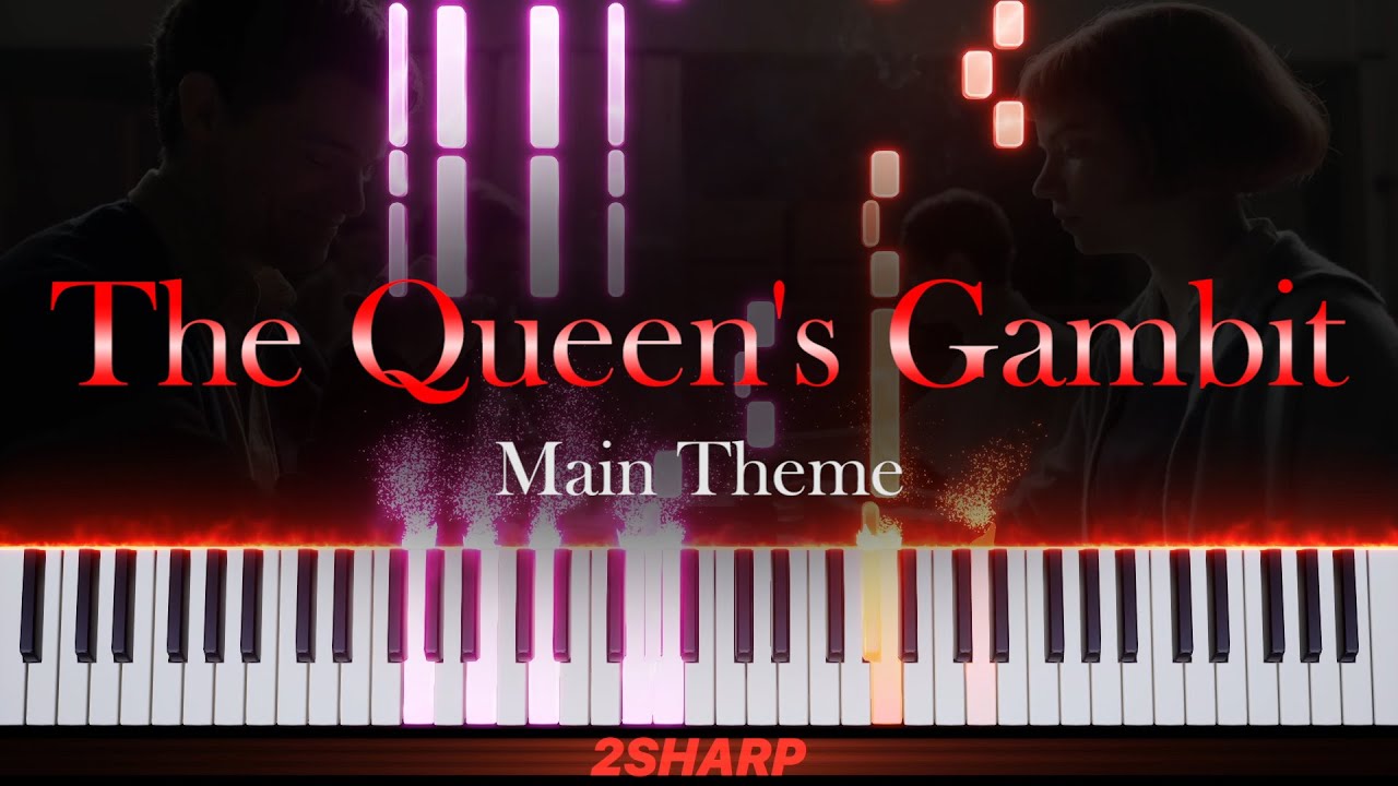The Queen's Gambit Main Theme – Carlos Rafael Rivera || Piano Tutorial (arr. Elektron124)