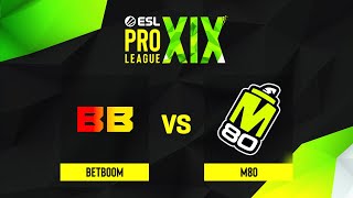 BetBoom проти M80 | Мапа 3 Anubis | ESL Pro League Season 19