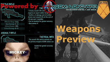 Long War Weapons Preview | XCOM: Enemy Within