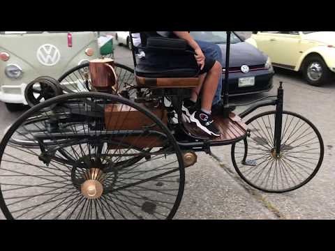1886 Benz Patent Motorwagon -- exact replica